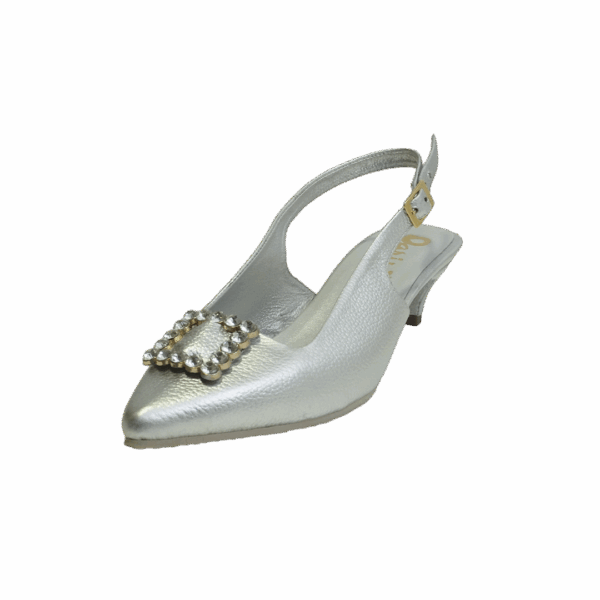 TACON STILETTO PLATA