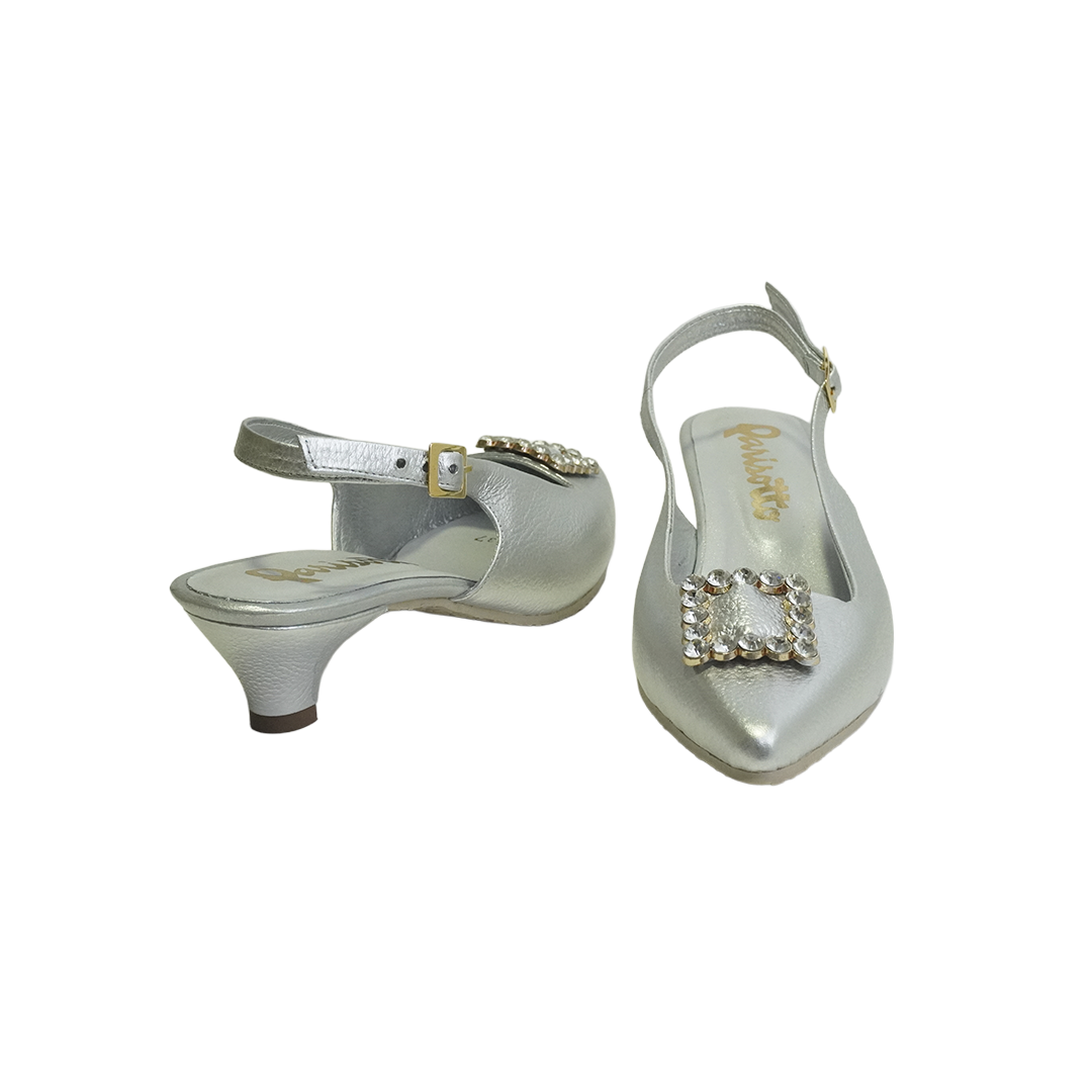 TACON STILETTO PLATA: imagen 3